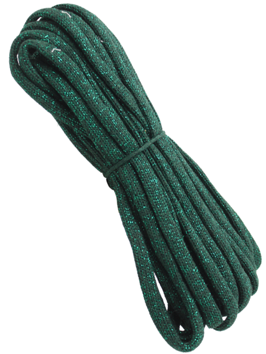 Zümrüt-Tube Cord Simli