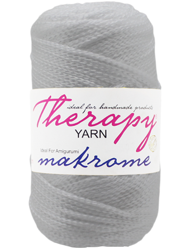 Optik Beyaz-Polyester Makrome 2mm 200g