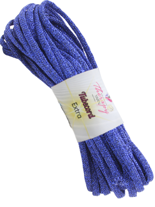 Saks Mavi-Tube Cord Extra Simli