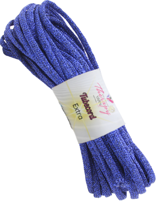 Saks Mavi-Tube Cord Extra Simli